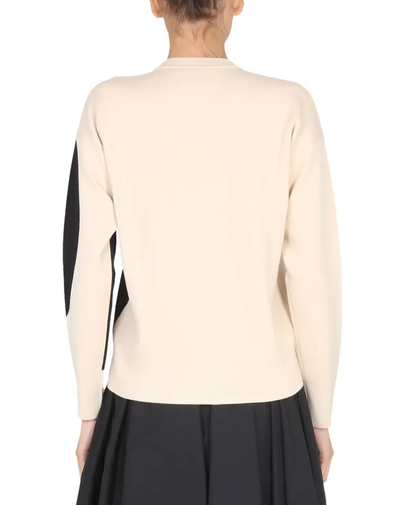 Tory Burch Cashmere Crewneck Sweater — Multicolor Multicolor