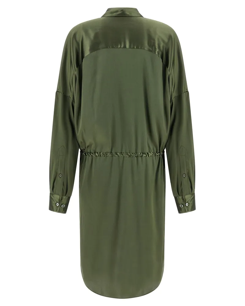 Dries van Noten Dinidia Dress — Olive Olive