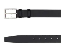 Men's Belt Black Calfskin