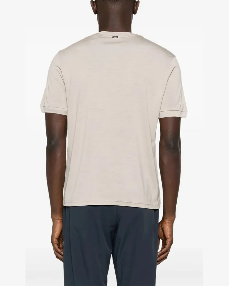 Herno Women Crew-Neck T-Shirt Aw25 M 