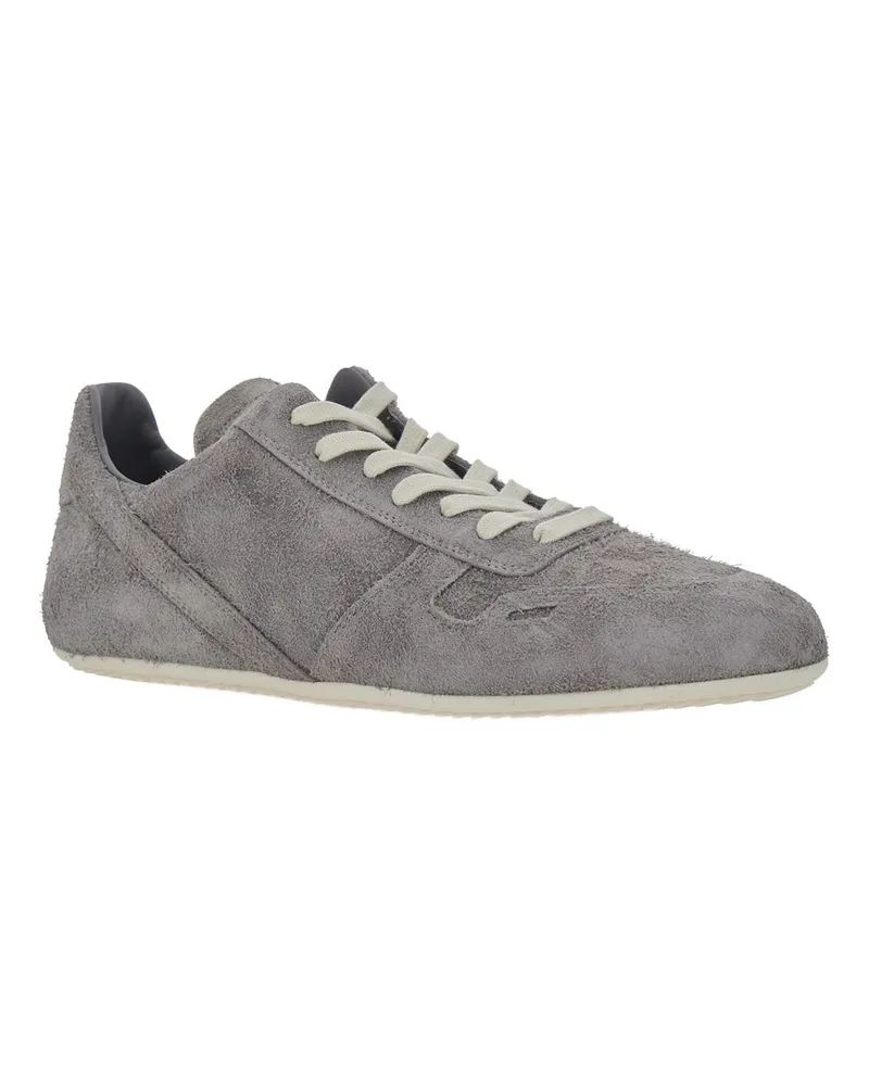 Rick Owens Men's Sneakers Tech Fabric Grey Trainers Gray