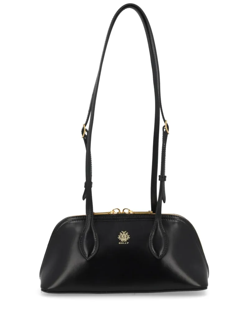 Bally Women's Praline S Bag Black Calf Leather Handbags Hand Black