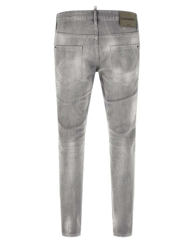 Dsquared2 5 Tasche Jeans — Gray Grey