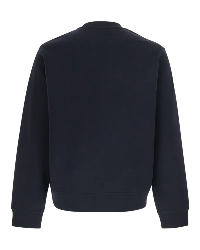 Emporio Armani Men's Cotton Sweatshirt Blue Sweatshirts Sweater Navy