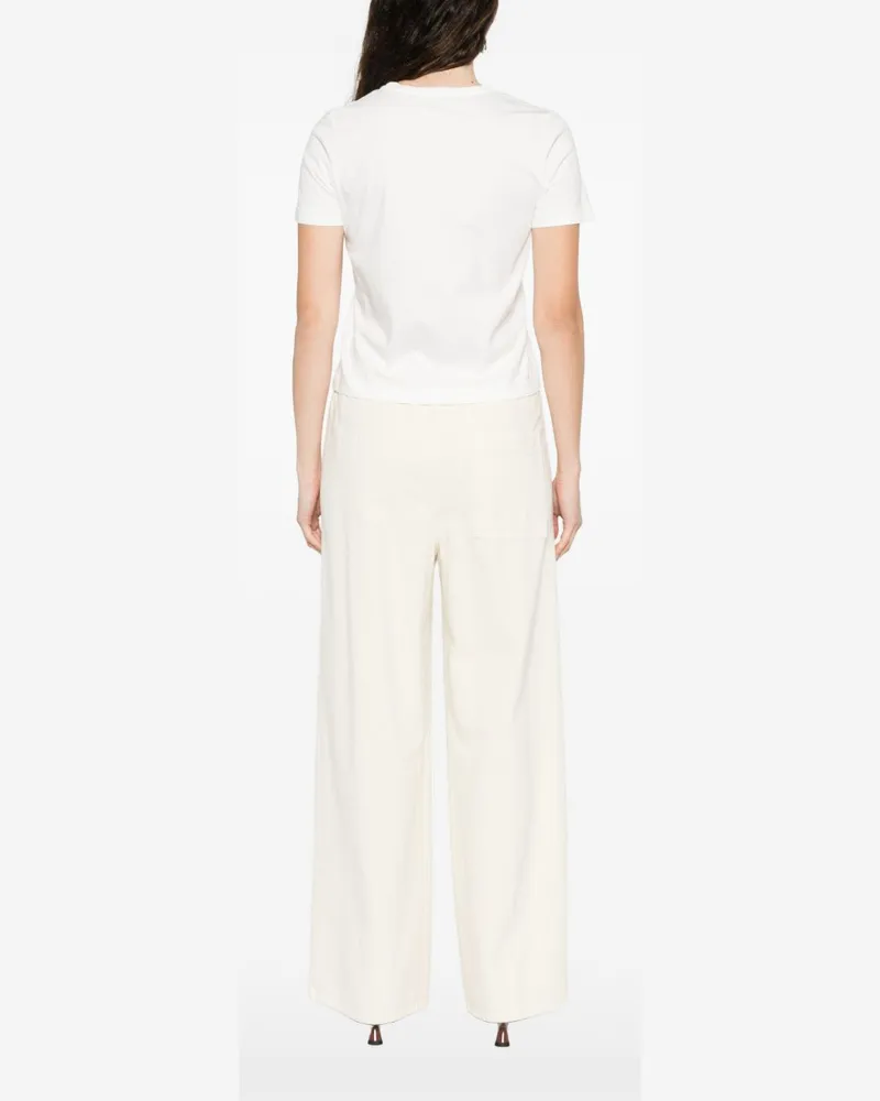forte_forte Organic Cotton T-shirt — White White