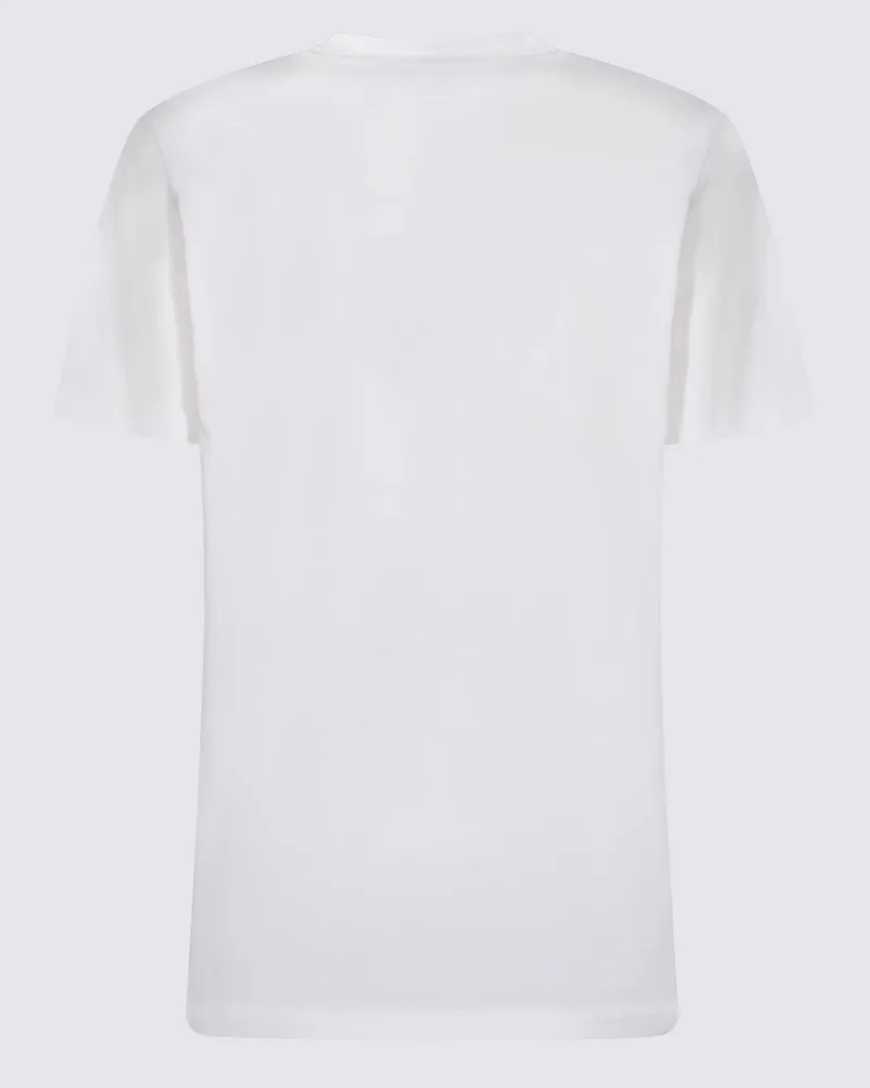 Blumarine Women's Crystal-Embellished T-Shirt White White