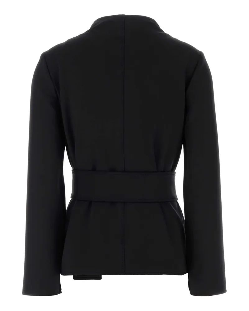 Max Mara Nero Exterior: Nylon Elastane Giacche E Gilet Jacket Black