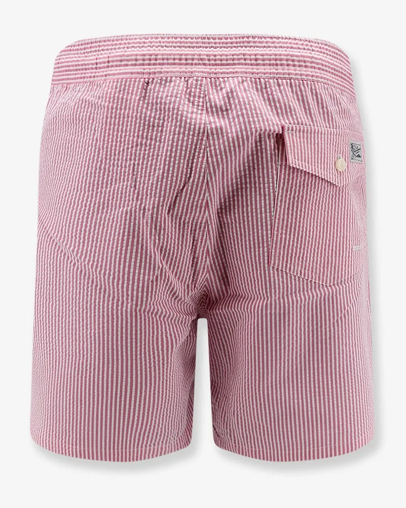 Ralph Lauren Men's Swim Trunks Cotton-Blend Pink Shorts Pink