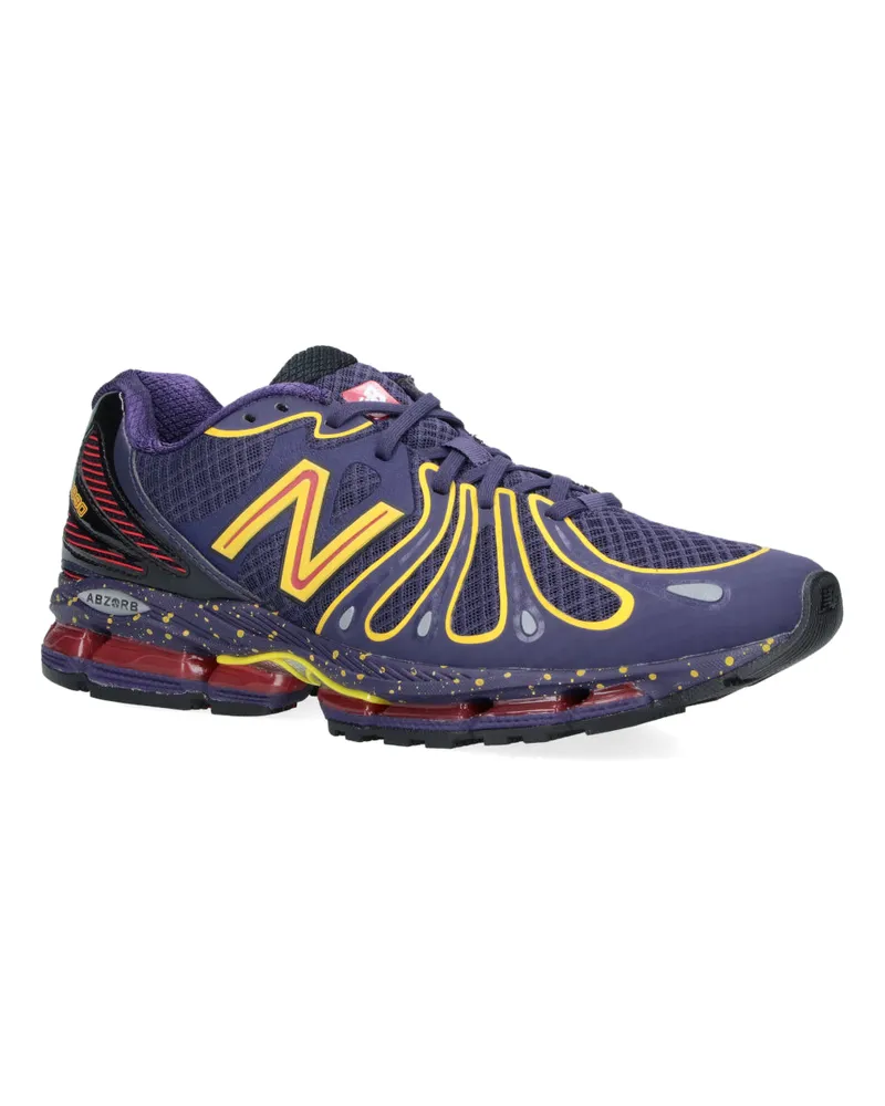 New Balance Unisex Sneakers Violet Synthetic Navy