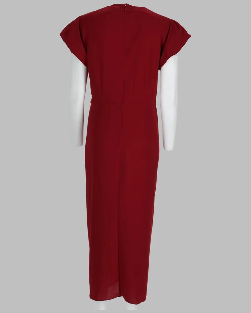 Isabel Marant Terena Dress — Bordeaux Bordeaux