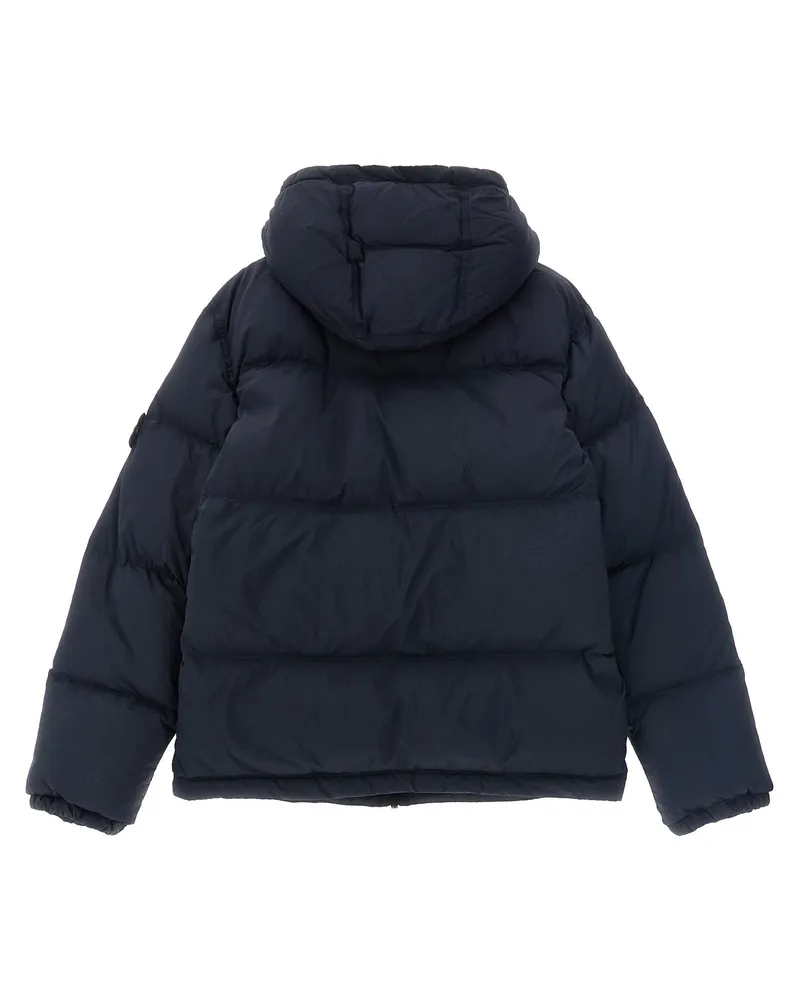 Stone Island Quilted Down Jacket — Navy Navy