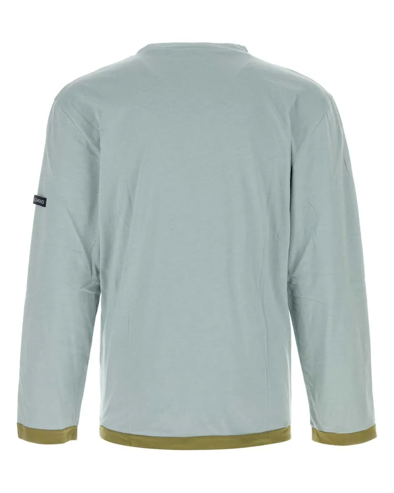 Namacheko Men Powder Blue Cotton T-Shirt Skyblue Exterior Blue
