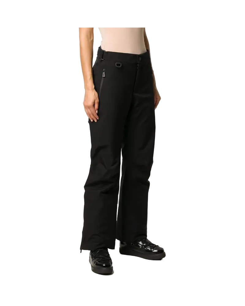 Moncler Women's Straight-Leg Trousers Black Aw20 W Black