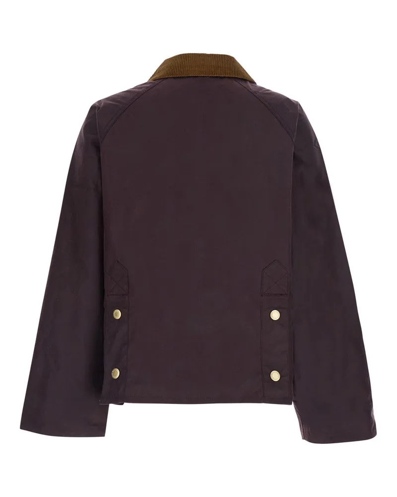 Barbour Cottingham Coat — Burgundy Burgundy