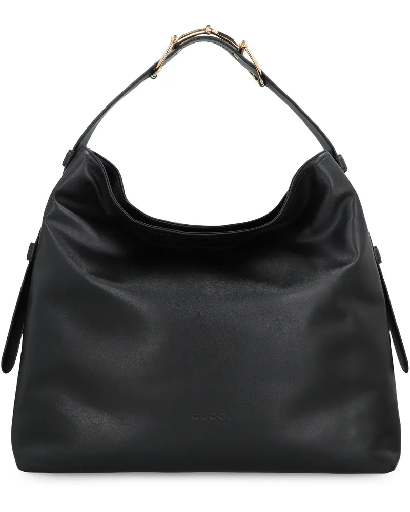 Gucci Women's Tote Bag Beatrix Black Leather Black