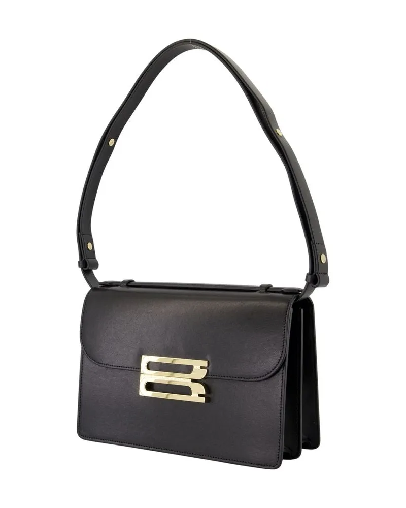 Victoria Beckham Women's Dorian Crossbody -  Leather Black Calfskin Bags Totes-Shopping-Bags Black