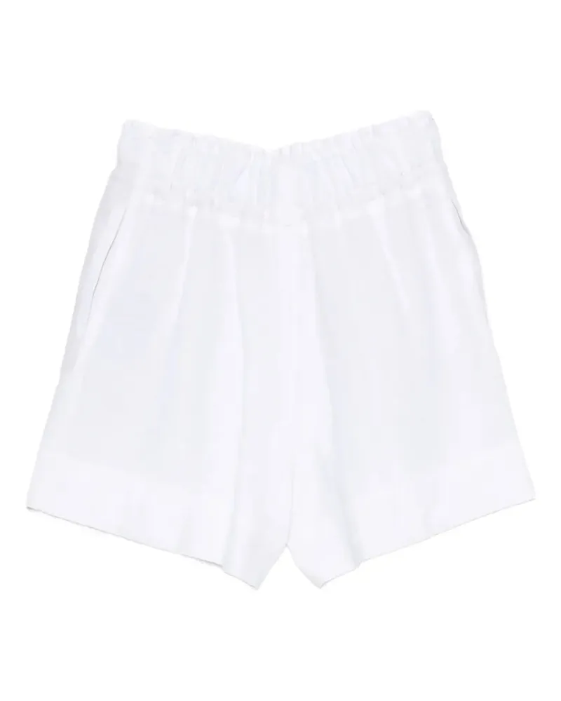 Eleventy Women's Tailored Shorts Ss26 W White