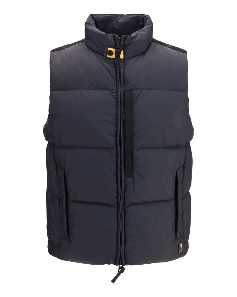Parajumpers Men Padded Vest Roydale Black Outer Polyamide & Down Jackets Black