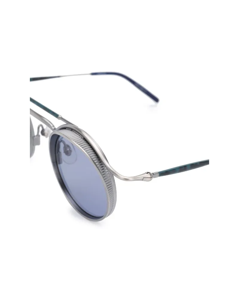 MATSUDA Women's Round-Frame Sunglasses Aw23 U Silver