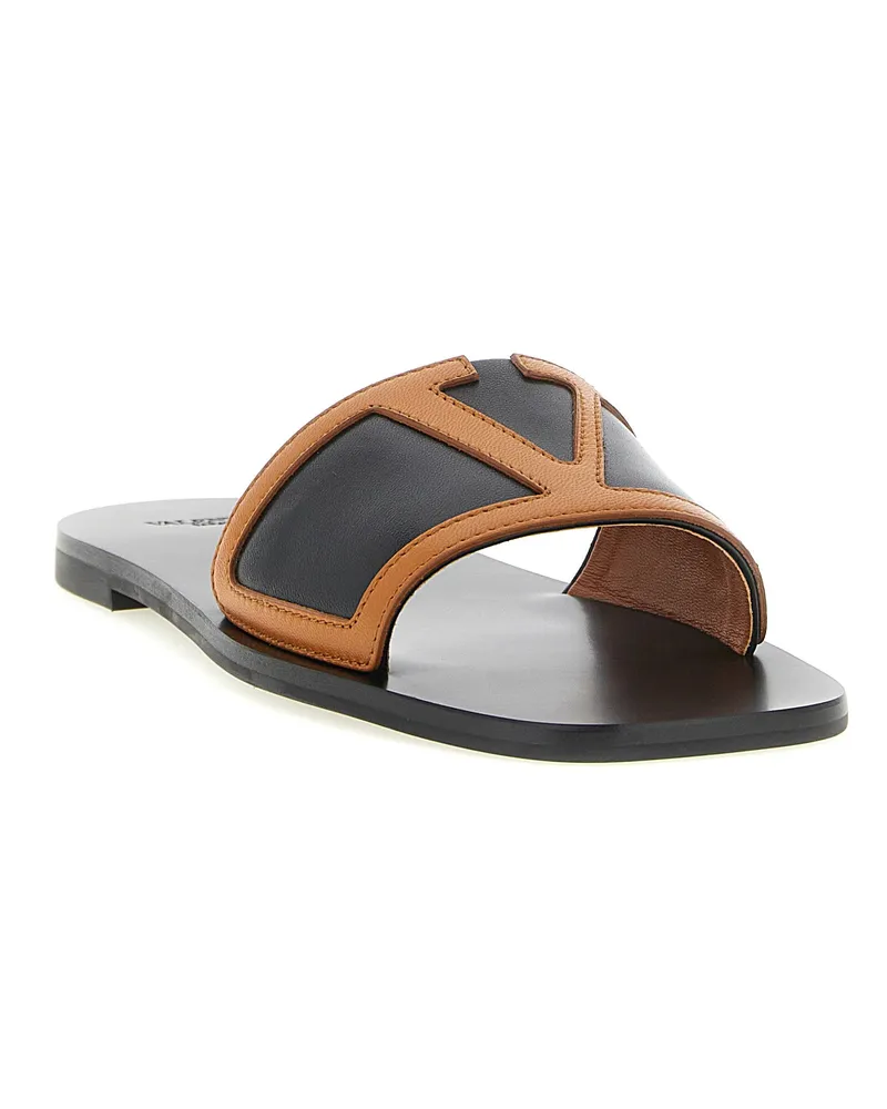 Valentino Garavani Slides — Tan Tan