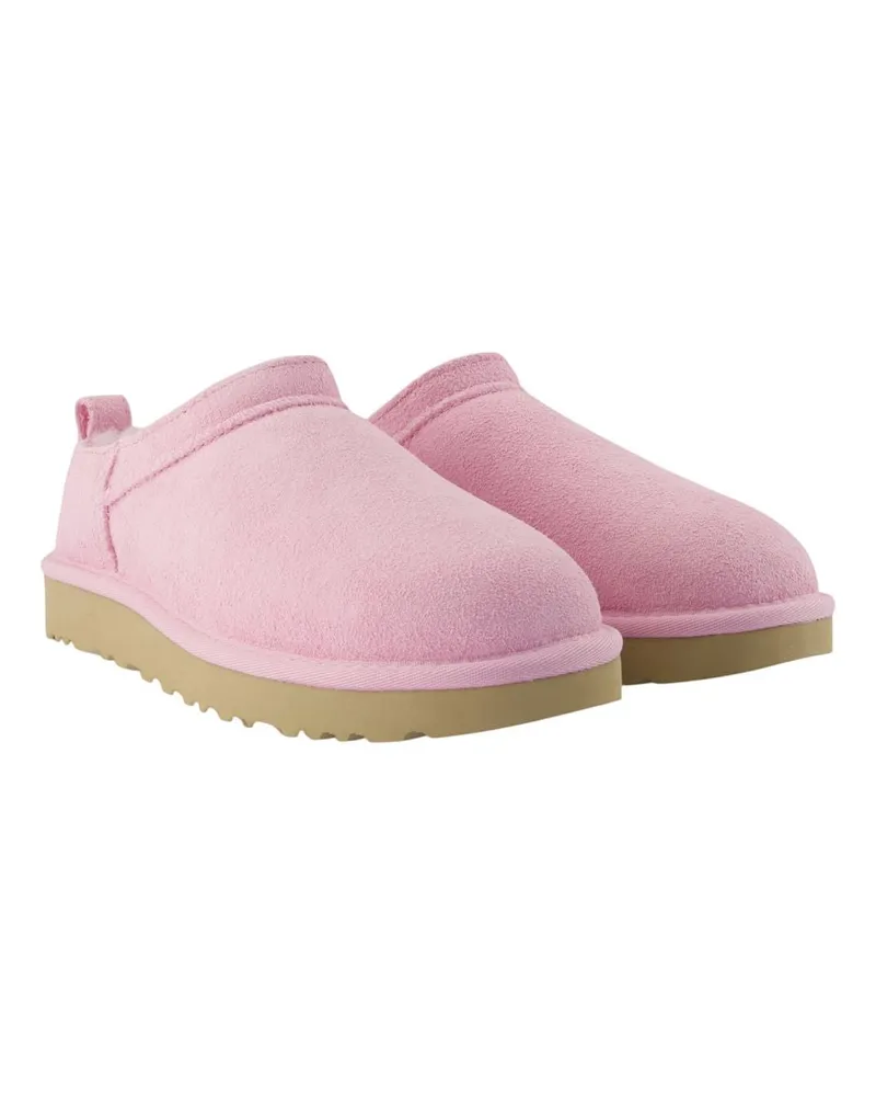 UGG Women's Sheepskin Wool-Lined Slipper Pink Calfskin Pink
