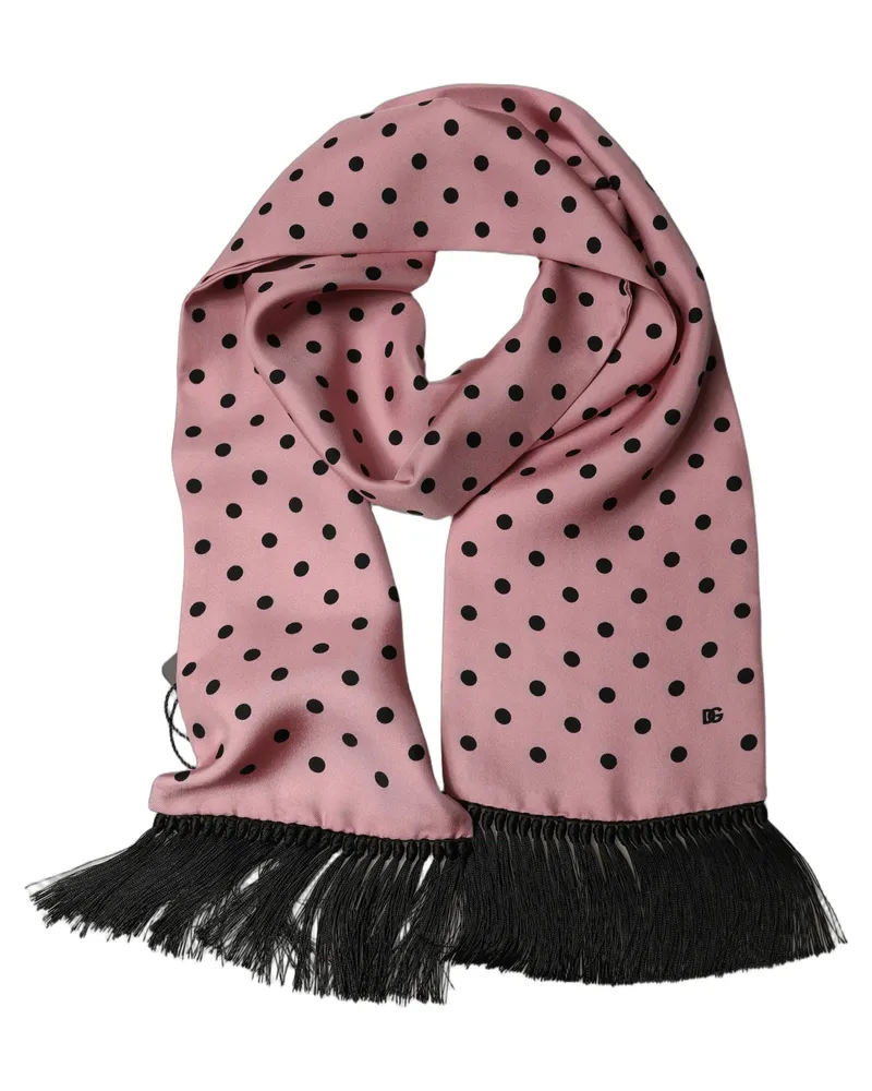 Dolce & Gabbana Lace Stole Scarf — Pink Pink