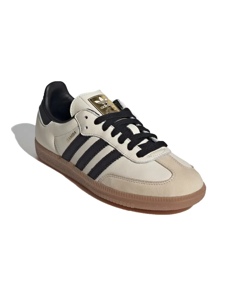 adidas Women's Sneakers Samba Og W Cream White Crewht-Cblack-Sanstr Trainers Crewht/cblack/sanstr Cream