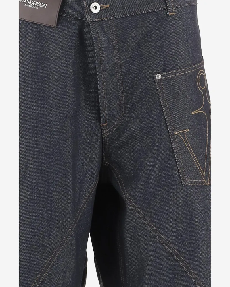 J.W.Anderson Turn-Up Hem Jeans — Denim Denim