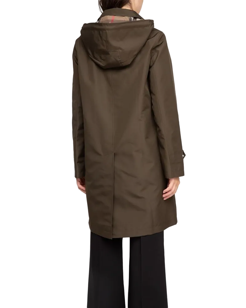 Burberry Oxclose Coat — Brown Brown