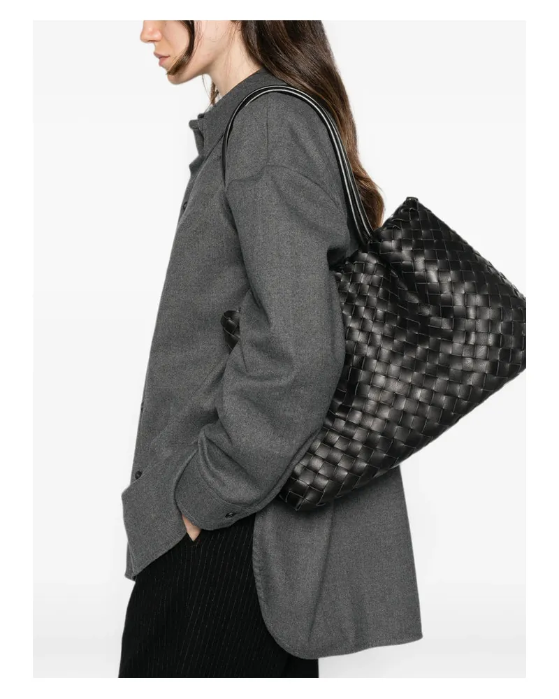 Elleme Dimple Tote Bag — Black Black