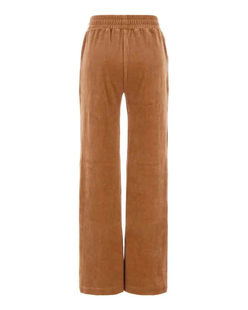 Chloé Women's Jersey Beige Pantaloni Trousers Beige