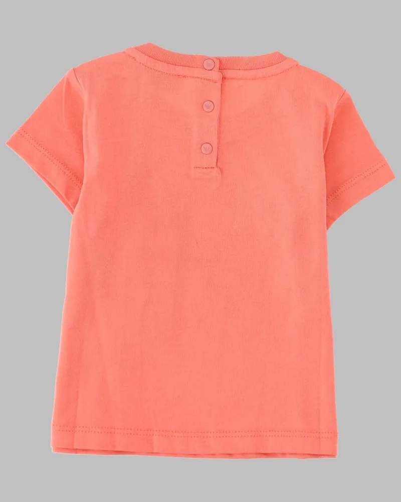 Emporio Armani Cotton T-Shirt — Pink Pink