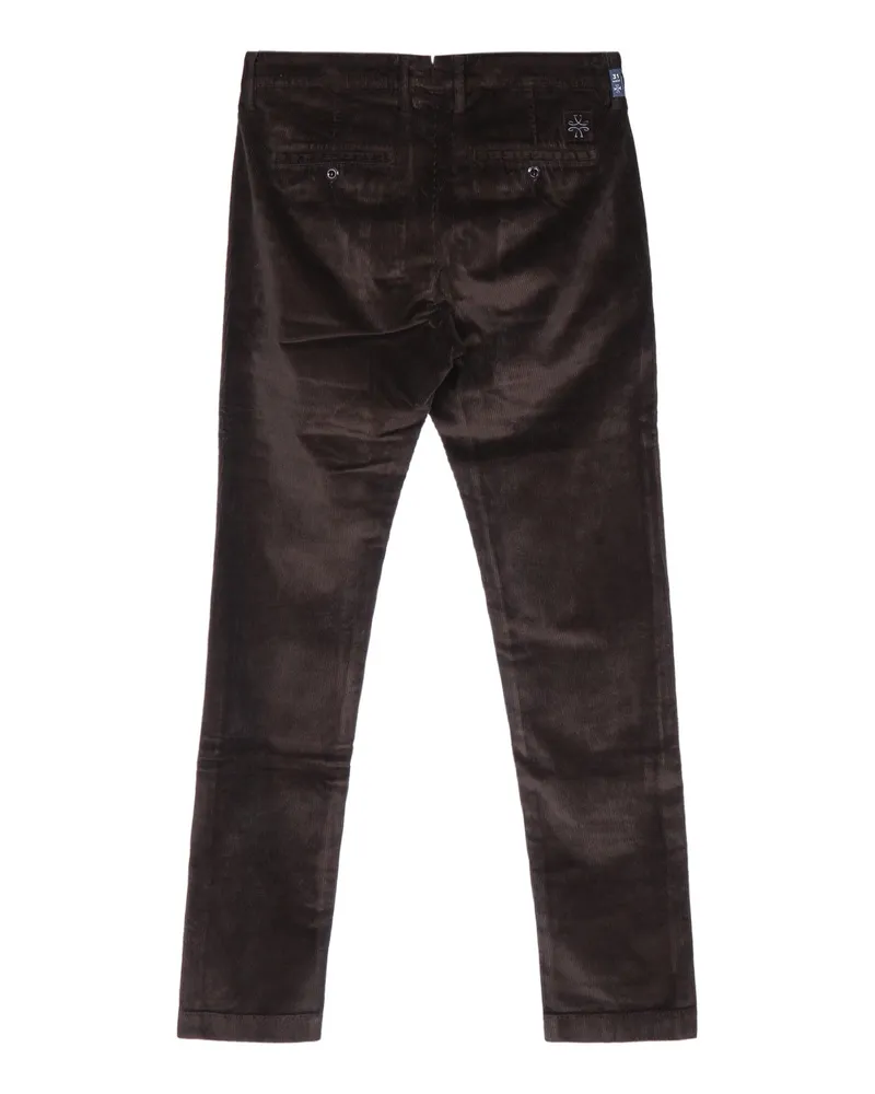 Jacob Cohën Men's Pantalone Velluto Brown Pantaloni Trousers Brown
