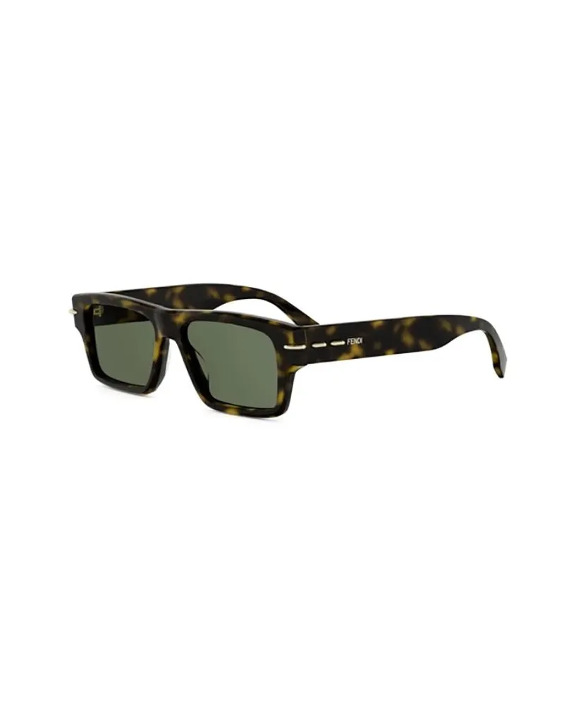 Fendi Unisex Sunglasses Havana Acetate Havana