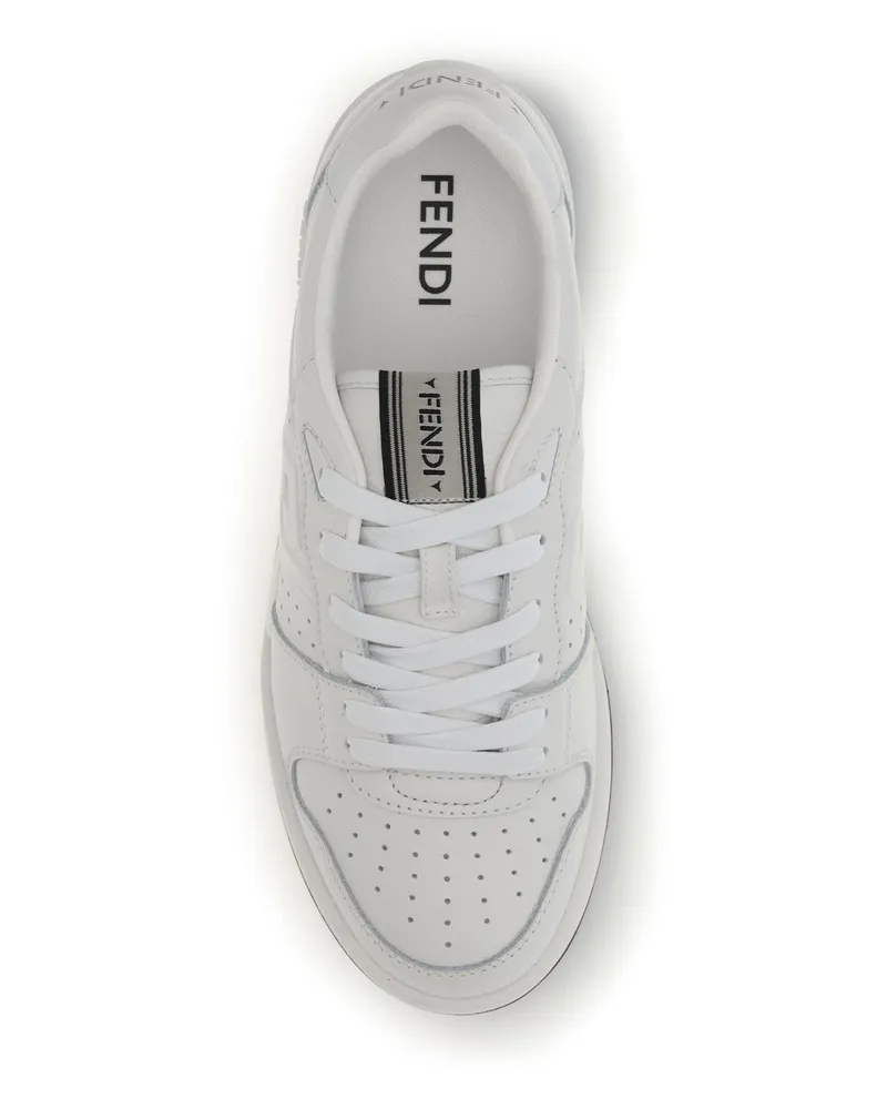 Fendi Match Sneaker — White White