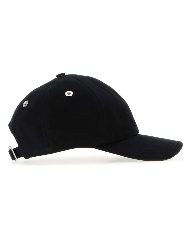 AMI Paris Women's Black Cotton Baseball Cap Noir Cappelli Hat Black