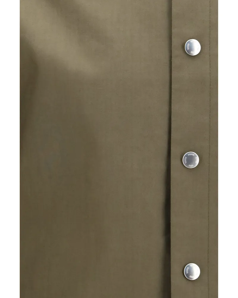 Fendi Mackintosh Fabric Jacket — Green Green