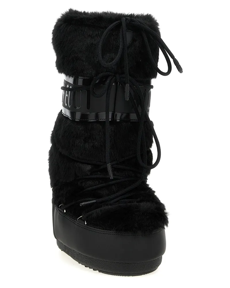 Moon Boot Icon Boots — Black Black