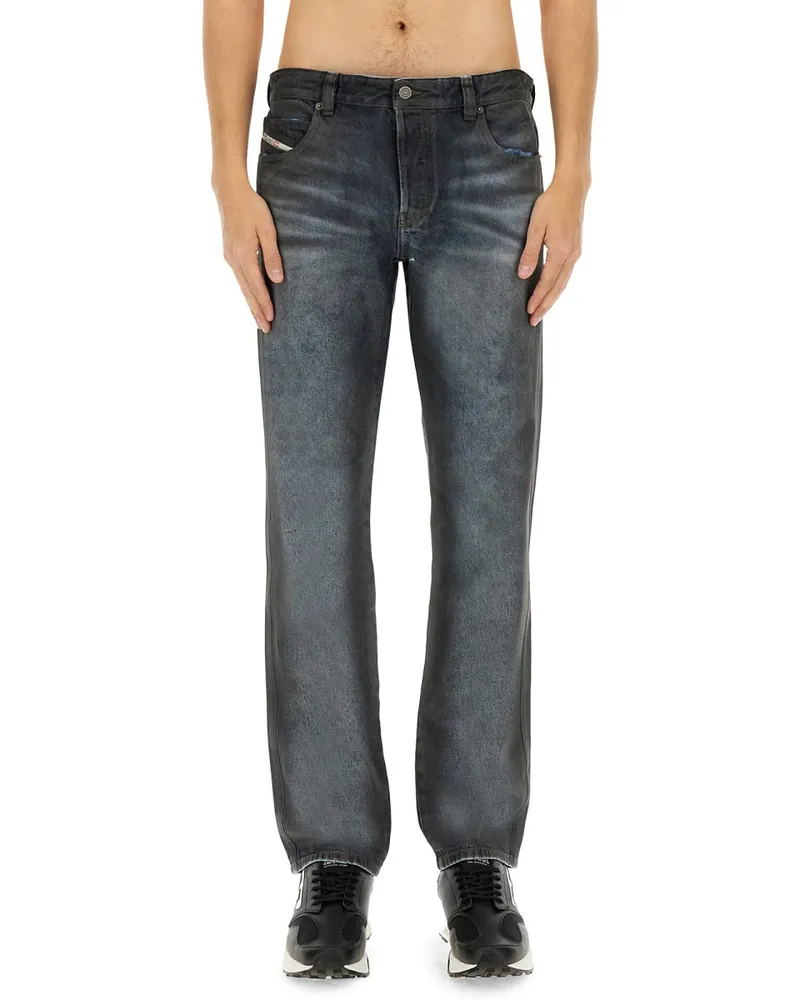 Diesel Cotton-Blend Denim Jeans — Blue Blue