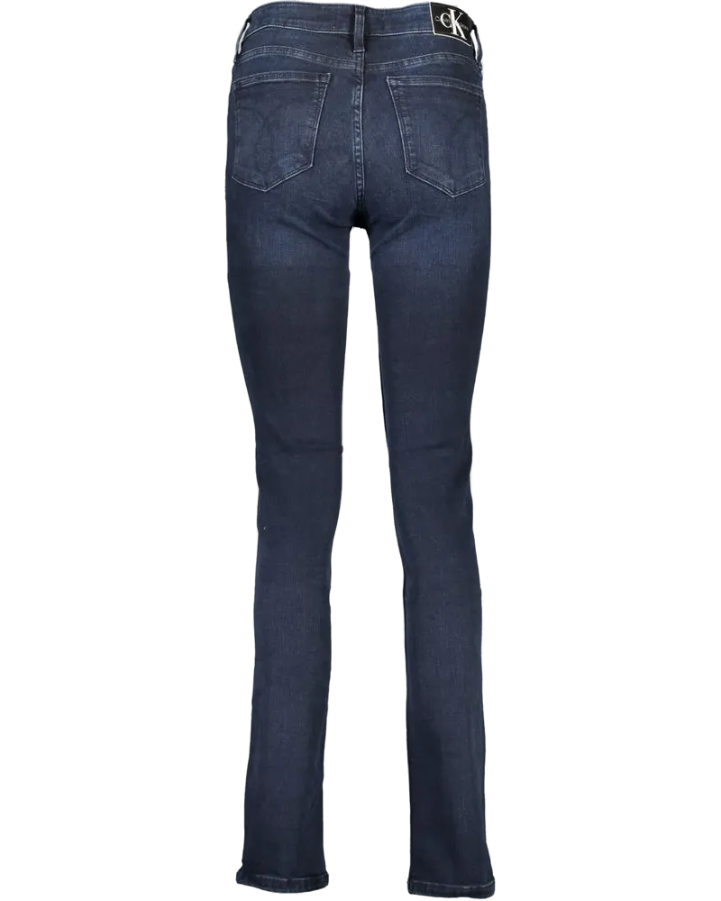 Calvin Klein Slim-Fit Stretch Denim Jeans — Blue Blue