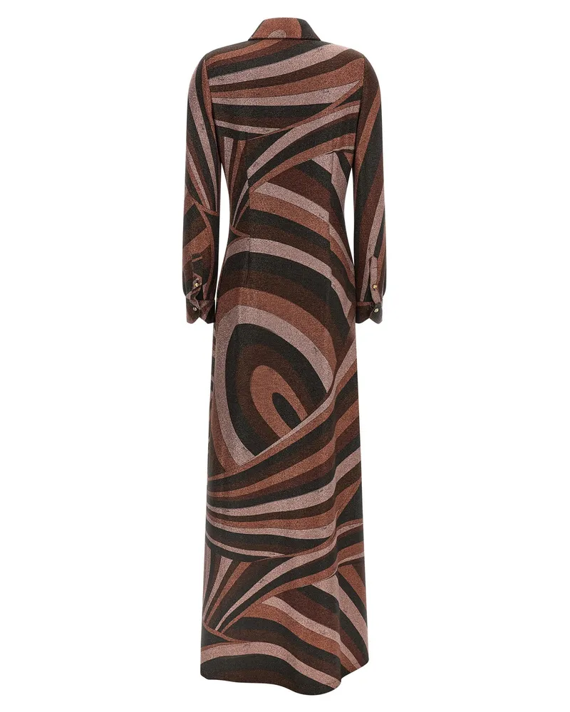 Emilio Pucci Iride Dress — Brown Brown