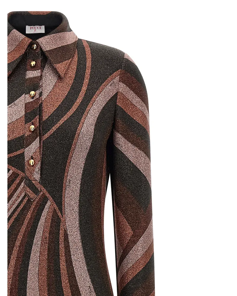 Emilio Pucci Iride Dress — Brown Brown