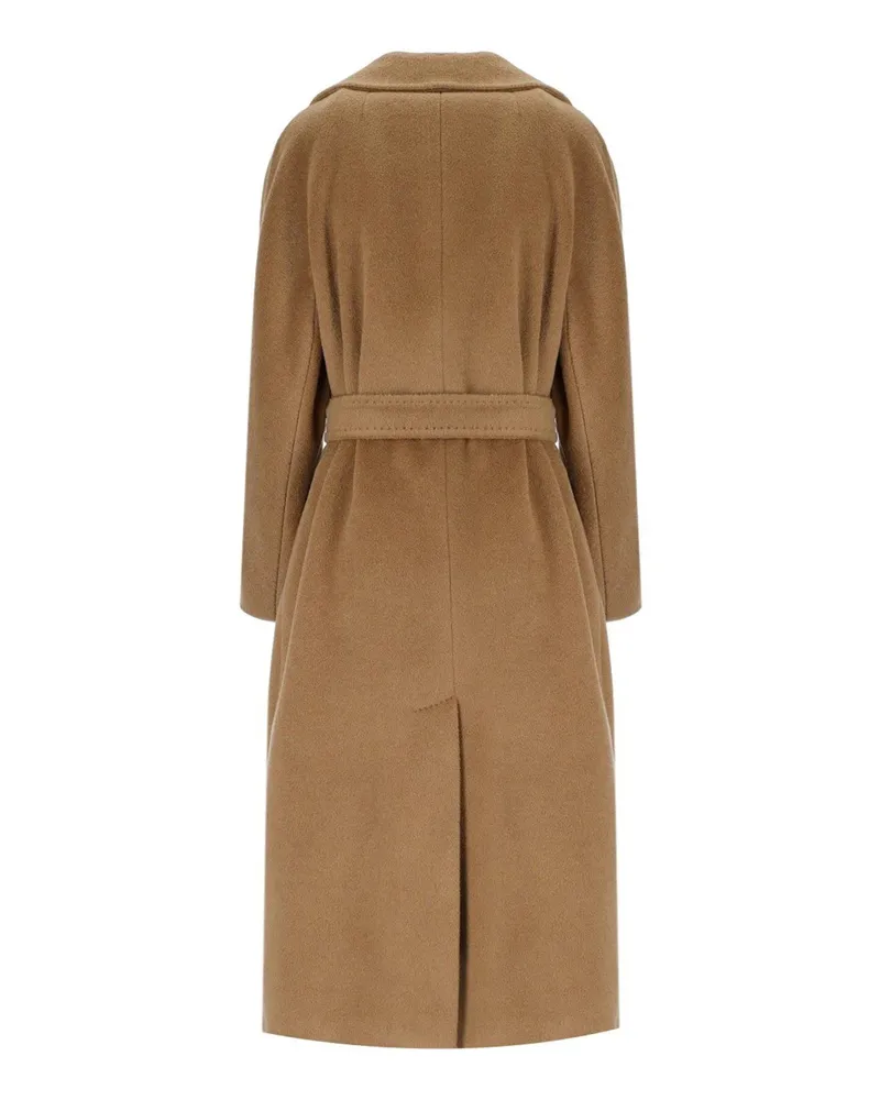 Max Mara Wool and Alpaca Blend Coat — Camel Camel