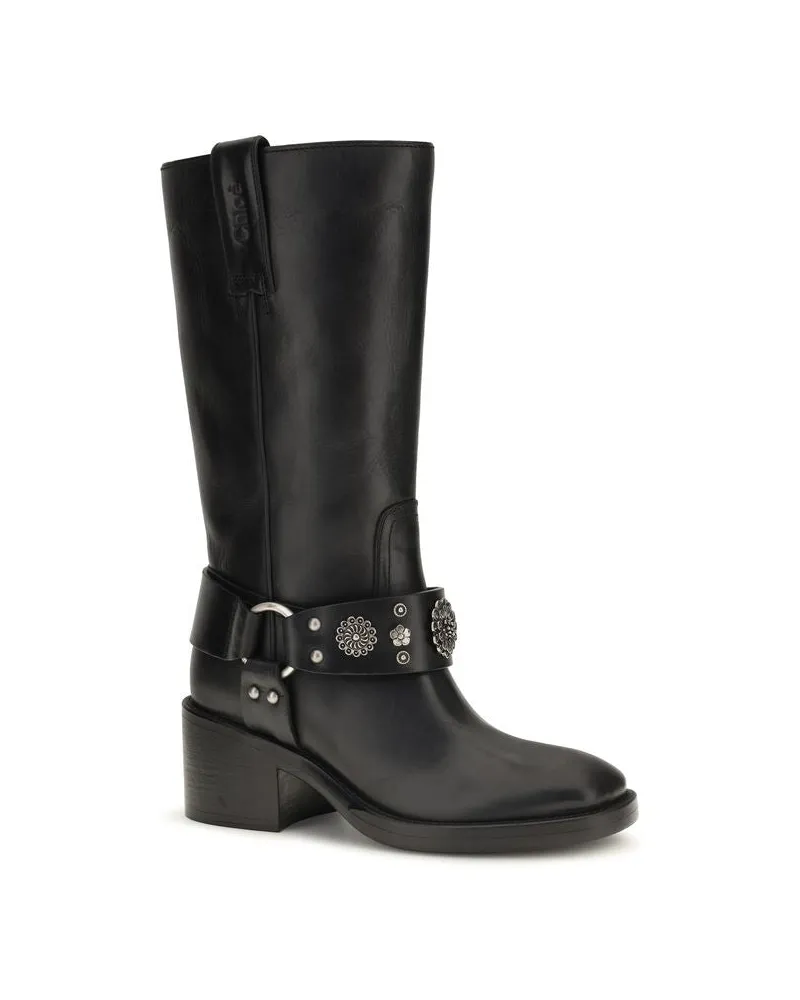 Chloé Dakota Boot — Black Black