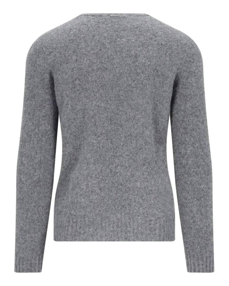 Drumohr  Men's Sweaters Grey Lambswool Gray