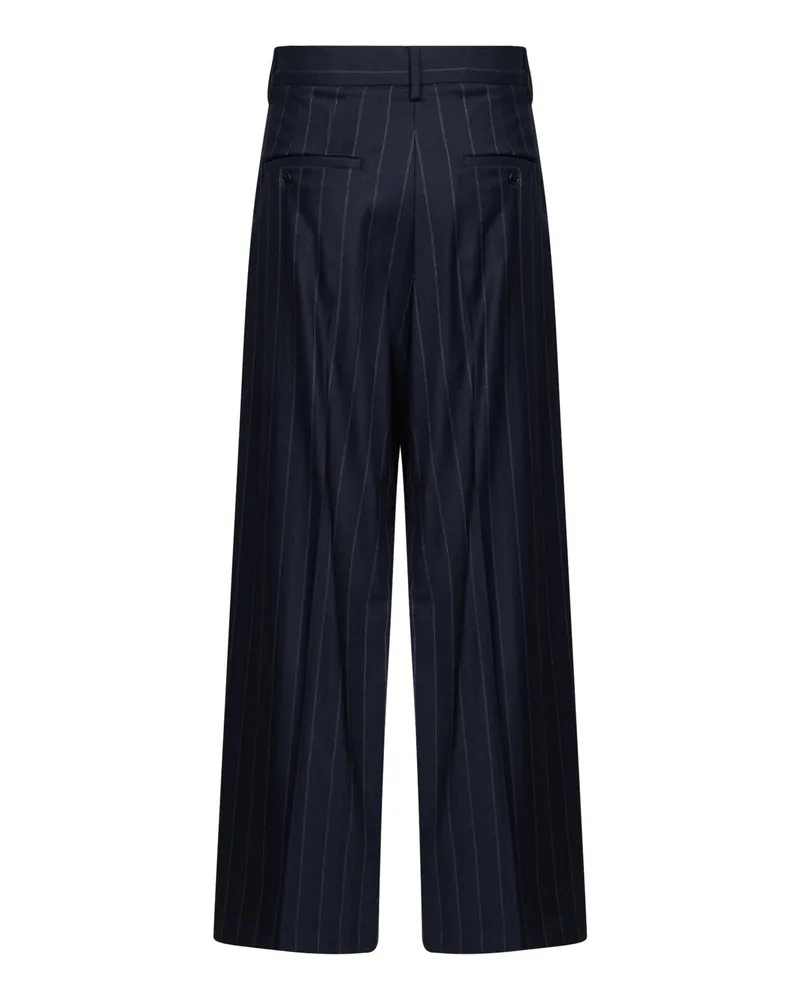 Max Mara Nebbie Trousers — Navy Navy