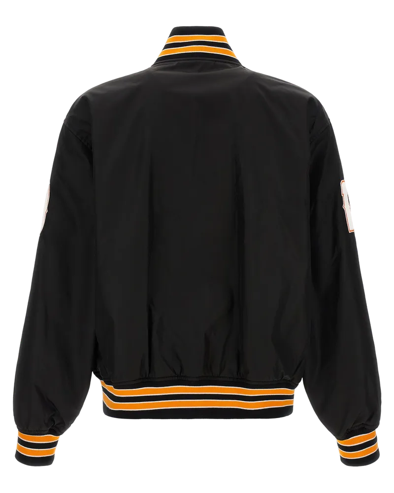 Balenciaga Men's Black Polyamide Bomber Clothing Black