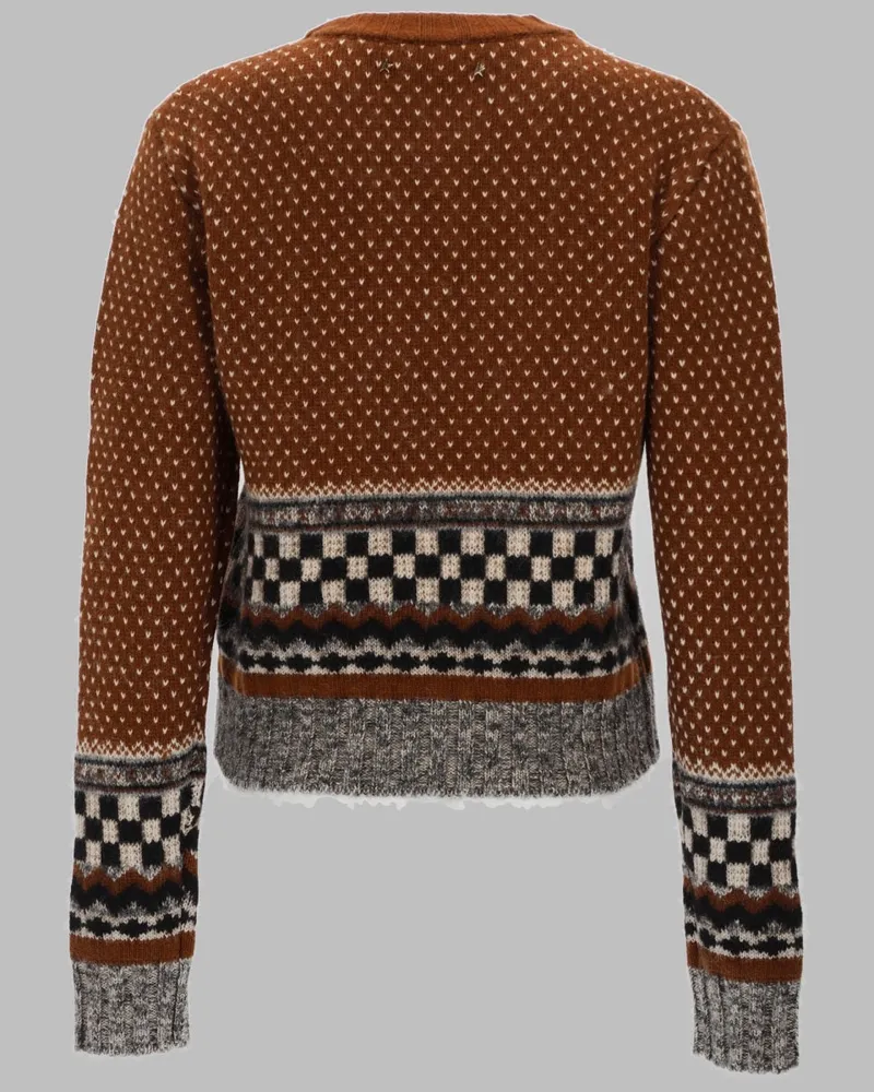 Golden Goose Wool and Alpaca Blend Sweater — Brown Brown