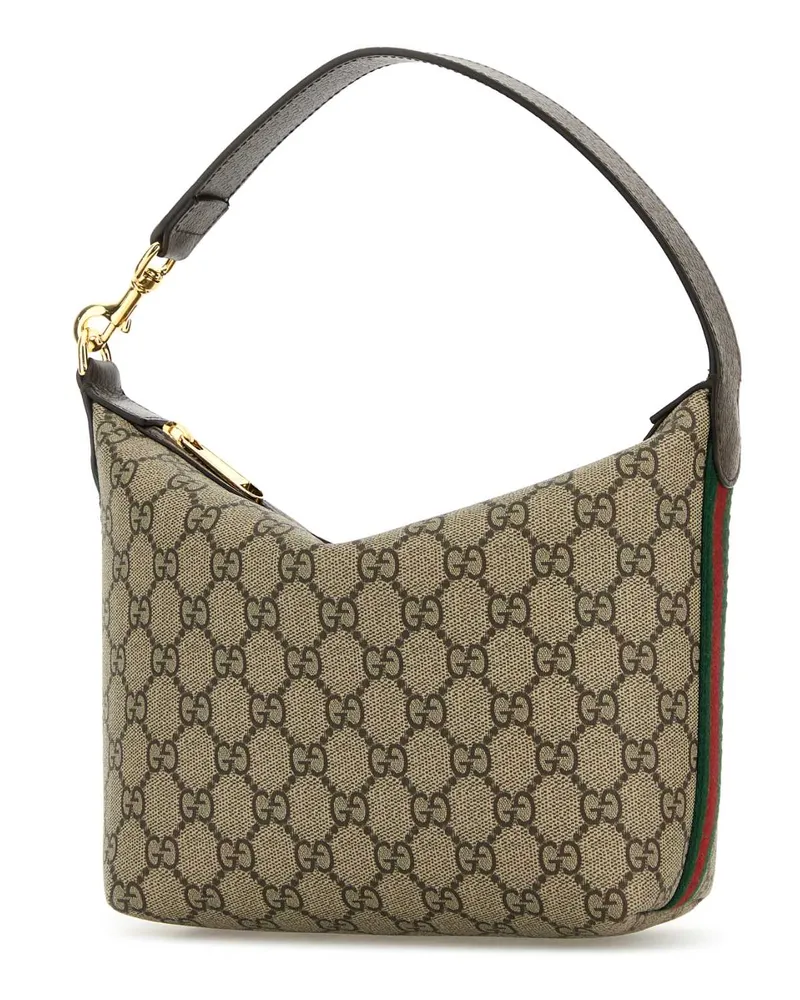 Gucci Women's Gg Supreme Fabric Small Ophidia Shoulder Bag Monogram Borse A Mano Beige