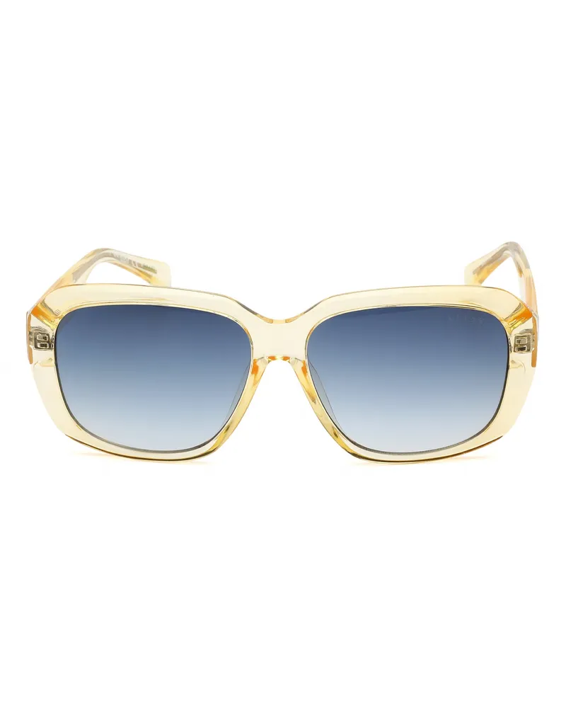 Guess Women's Gu8233 Sunglasses Yellow Yellow